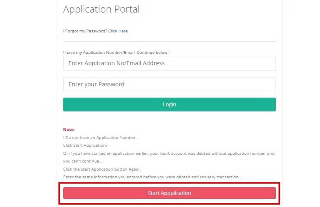 Federal Poly Bida application portal for HND