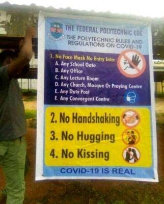 EDEPOLY includes "No Hugging, No Kissing" to its COVID-19 rules