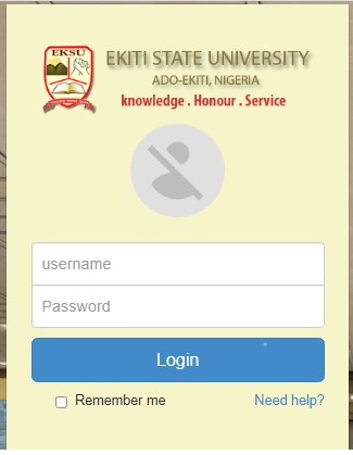 EKSU Postgraduate Students Login Portal