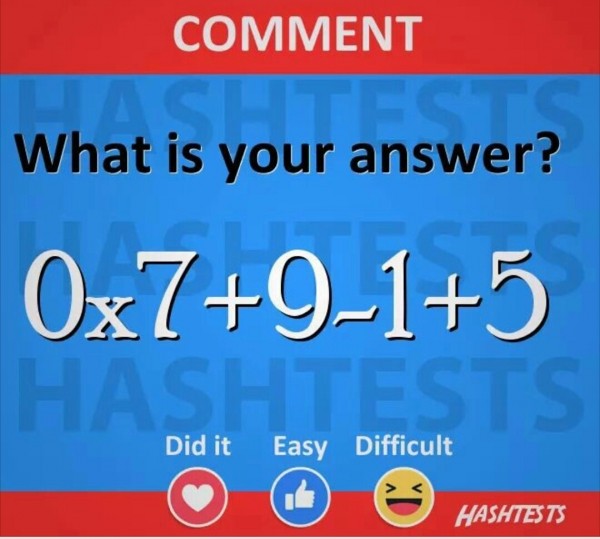 What's Your Answer?