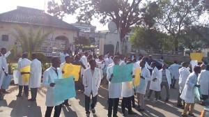 KASU Medical Students Protest Poor Learning Conditions