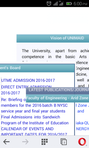 UNIMAID Direct Entry Admission List 2016/2017 Released