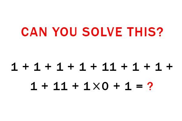 Try This!!! Only Few People Can Solve This, I Bet You Can't