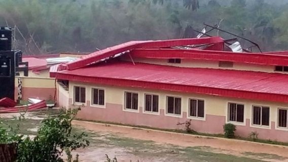 OAU Pre-Degree Hostel In Ruins After Heavy Rain