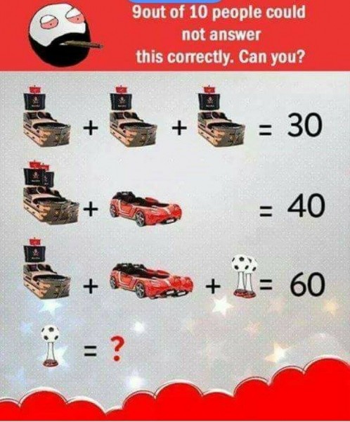 Many Will Fail This, What is The Correct Answer???