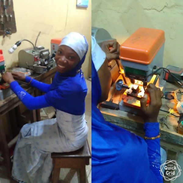 See Female Student Who Cuts Key To Train Herself In School