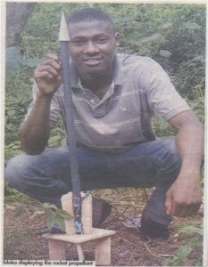 UNN Student Develops Amateur Rocket Propellant