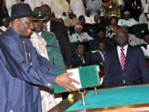 Finally, Jonathan Signs 2013 Budget Behind Closed Doors