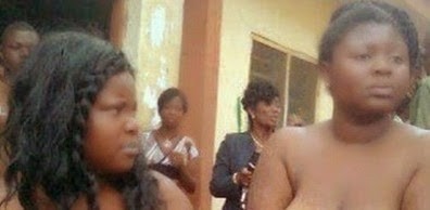 Two UNIPORT Female Students Caught Stealing in PH, Stripped [PHOTOS]