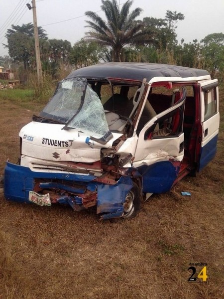 Unizik Students Involved In Ghastly Motor Accident