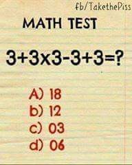 Test Your Brain!!! What is the Answer???