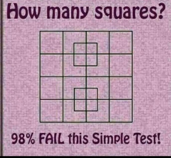 How Many Squares Can You See?