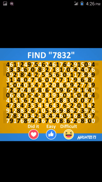 Find 7832