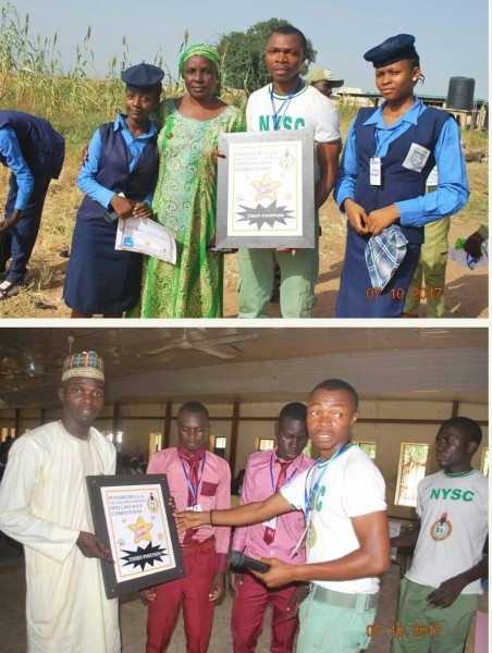 A Corp Member From Yobe State Organises Spelling Bee Competition For Schools