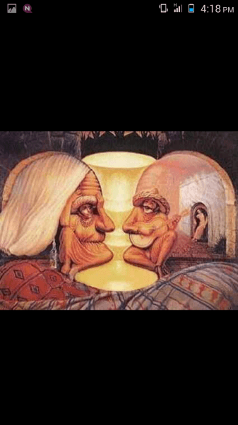 How Many Faces Can You See In The Picture?