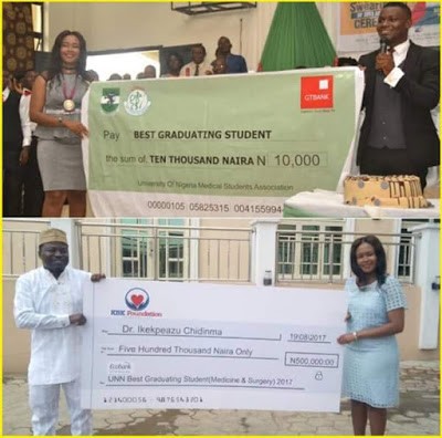 Best Graduating Medical Student From UNN Gets N500,000 From KBK Foundation