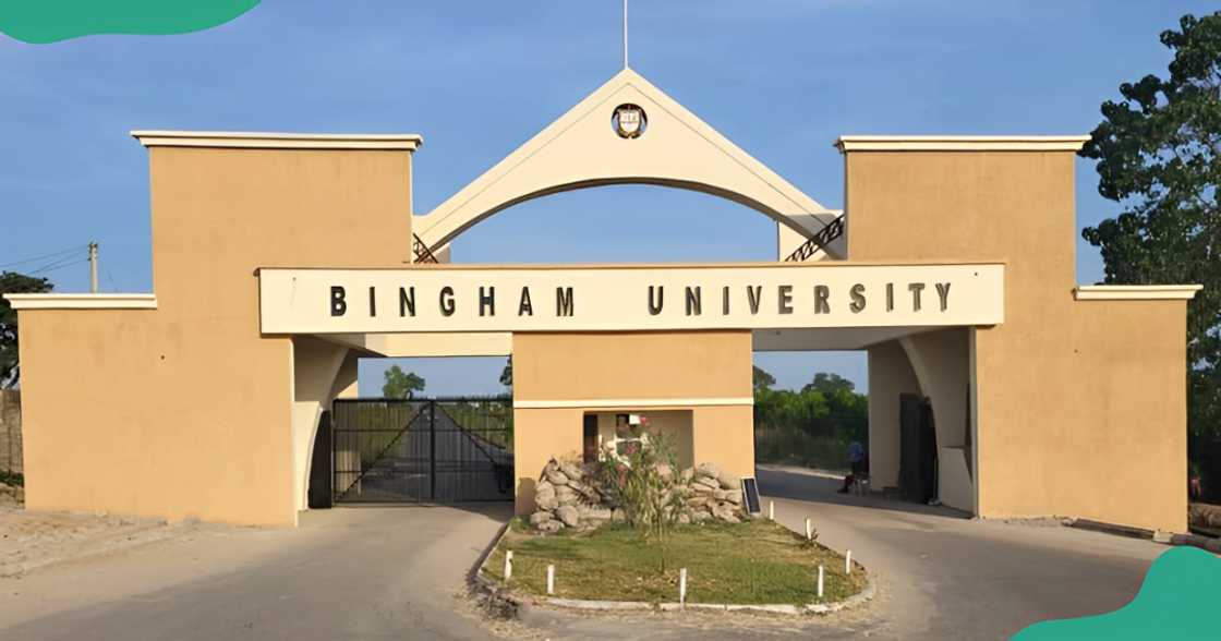 Bingham University entrance