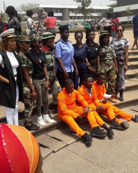 Oau Law Students Celebrate Costume Week In Creative Outfits