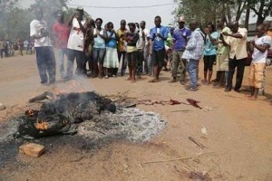 Lecturer Lynched and Burnt to Death By Angry Youths