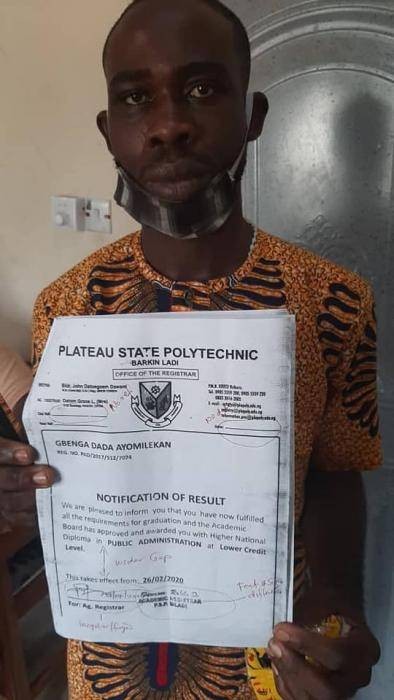 Police arrests fake corps member with a forged certificate