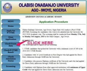 OOU Post-UTME Result 2015 Has Been Released