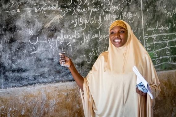 Meet 29-yrs Suwaiba Yunusa, The Only Female Teacher At A Primary School In Jigawa