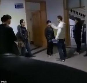 Chinese Lecturer Forces Students To Slap Themselves For Coming Late