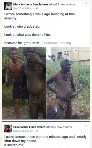 See How This Student Was Baptised To Celebrate His Graduation