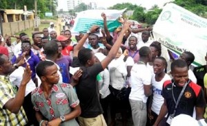 ASUP Strike: Travellers Stranded As Poly Students Protest