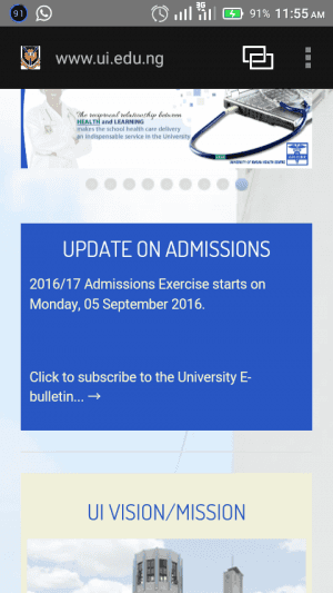 UI Admission Screening 2016: Eligibility And Registration Details