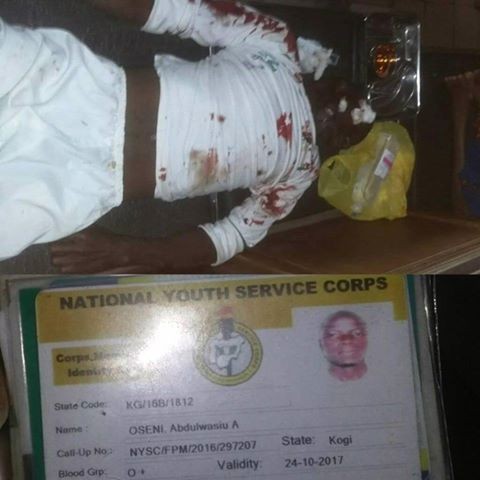 Tragic!!! Corper Dies While Returning From Cds