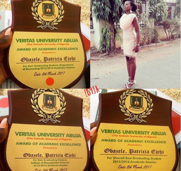 Lady Expelled From Covenant Becomes Best Student At Veritas University