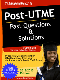 Myschoolcomm Uploads Reviewed Post-UTME Past Questions & Answers