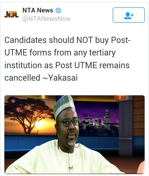 NUC: Candidates Should Not Buy Post UTME From Any Higher Institution