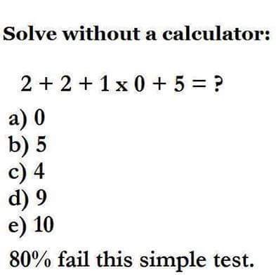 Can You Solve This Without A Calculator