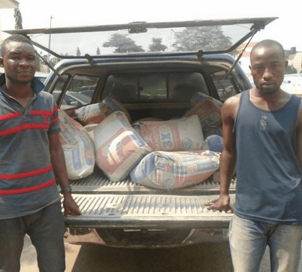 Police Arrest Lautech Graduate For Stealing Bags Of Cement