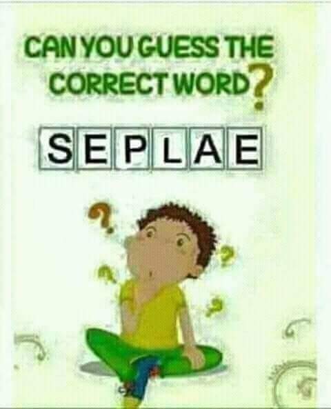 Word Puzzle!!! What Is The Correct Word In The Box