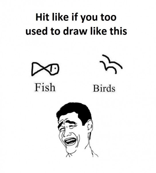 Say "Yeah" If You Ever Drew Like This