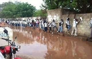 See Edo Students Forming Amazing SpiderMen