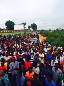 UNIOSUN Students Protest No School Fees No Exam Policy By Management