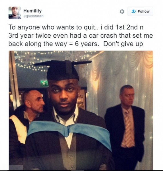 Nigerian Student Graduates After Repeating Classes And Surviving An Accident