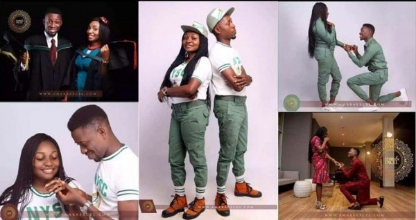 See Pre-wedding Photos Of Corps Members Who Graduated From FUTO