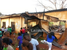 Students Set Asa Block At IMT In Enugu Ablaze To Avoid Malpractice Punishment