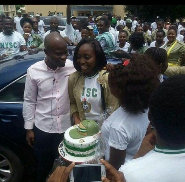 A  Female Batch B 2015 Stream 1 Corp Member Gets Surprise Marriage Proposal Yesterday As They Pass Out.