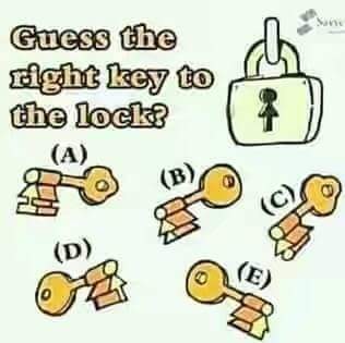 Brain Test!!! Which Key Opens The Lock??