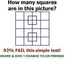 How Many Squares Are In The Picture?