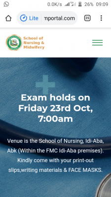 Ogun state school of nursing and midwifery entrance exam date