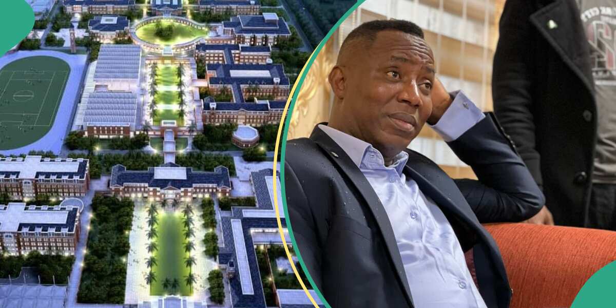 Omoyele Sowore has called on Nigerians not to get angry with the Charterhouse Lagos, a primary school that charges N46 million per annum, but they should channel their anger against the politicians who diverted Nigeria's money.
