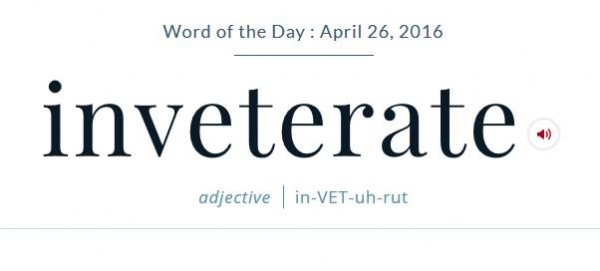 [Vocab] Word Of The Day