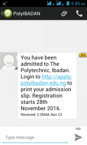 The Polytechnic Ibadan ND Admission List (Full-Time) 2016/2017 Released